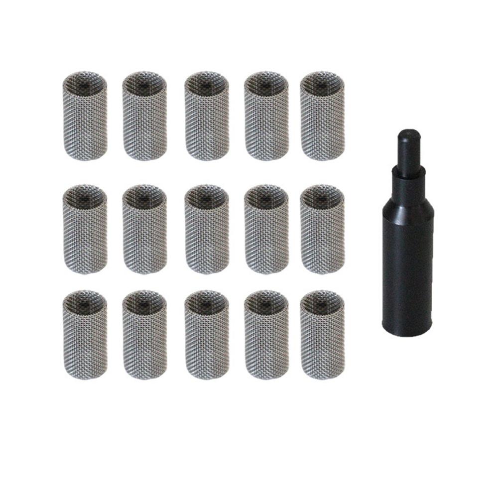 15Pcs Glow Plug Burner Strainer Screen with Tool Kit For Eberspacher D2 D4 D4S