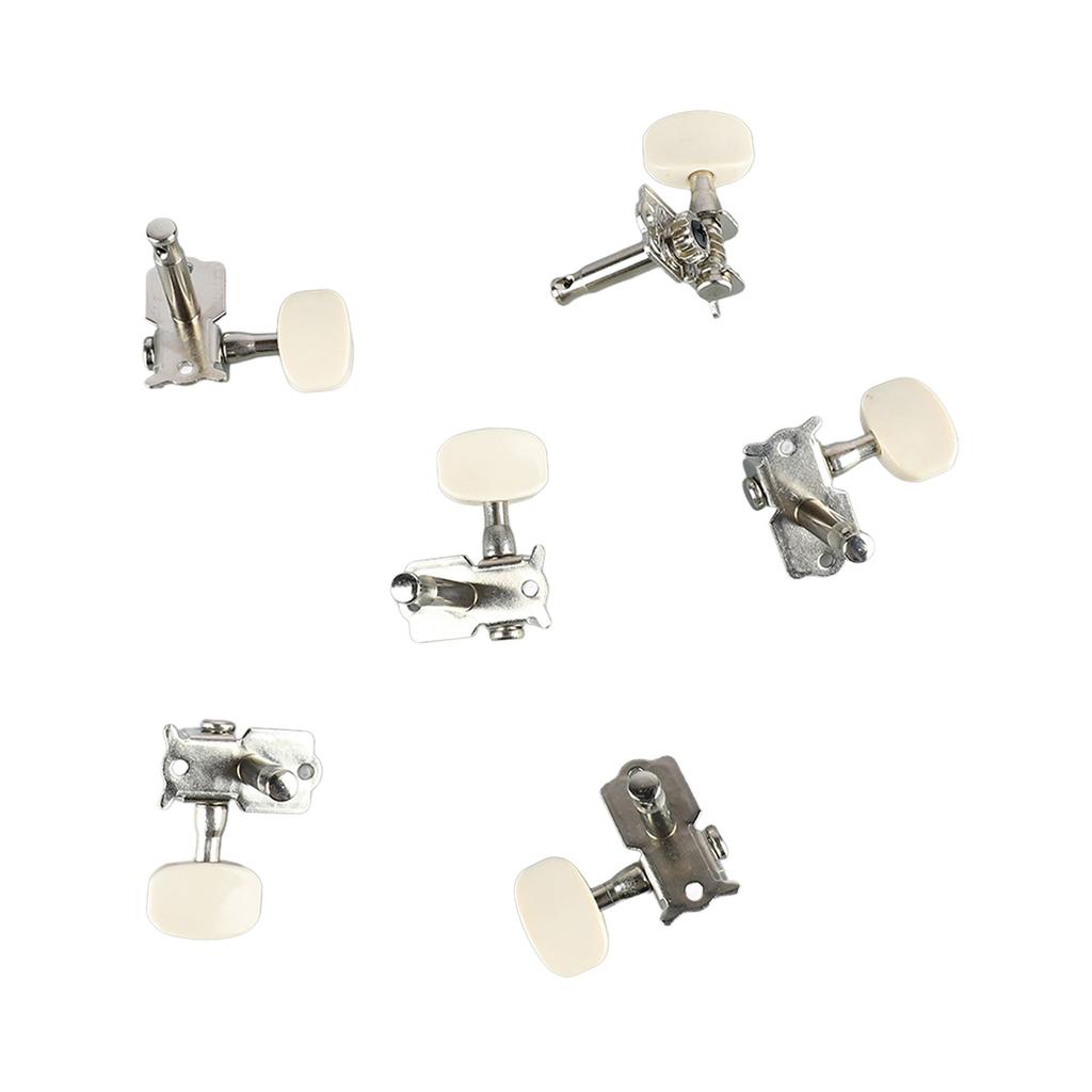 6 Stück Gitarren Locking Mechaniken Versiegelte Mechaniken Gitarren Saiten Stimmwirbel Schlüssel Zubehör