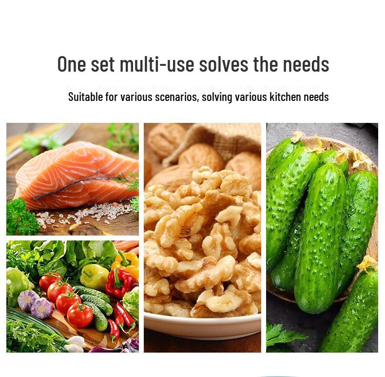 Hammered Stainless Steel Forged Cutlery Set with Sheathed Handles, Six Pieces