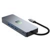 8 In 1 TYPE-C To RJ45 Gigabit USB 3.0 HDMI DP PD100W Interface Hub Adapter Dock