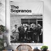 Klassieke Film TV Serie The Sopranos Wandkleed Kunst Print Kunst Wetenschappelijke Fictie Kamer Huis Decoratie Muurkunst Decor