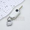 3 Bottons Tpu Car Key Fob Case Cover Shell For Fiat 500 Flip Folding Key Holder For Fiat Punto Panda Accessories