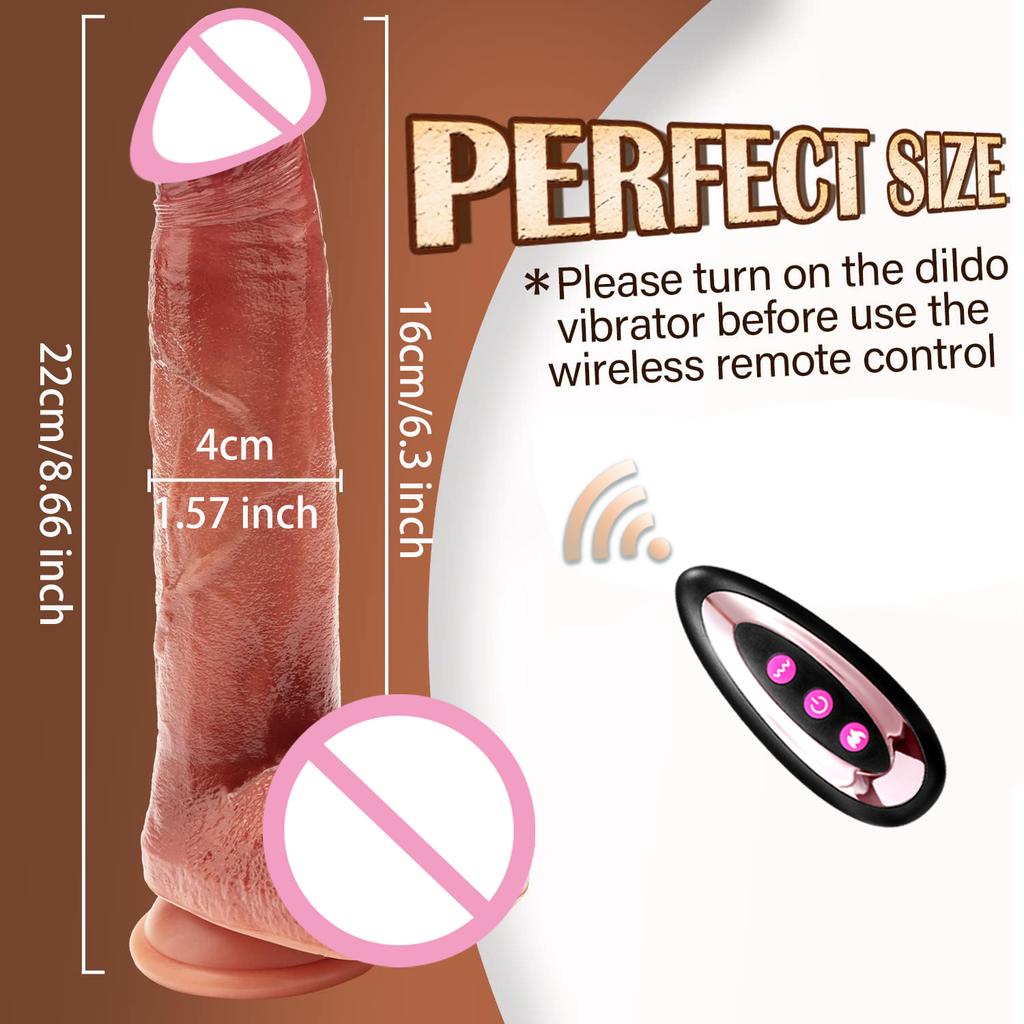 Heating Vibrator Dildio for Women Vibrating Penis Realistic Dildo Anal Sex Toys for Adult Dildos Female Sex Tool Thrusting Dildo