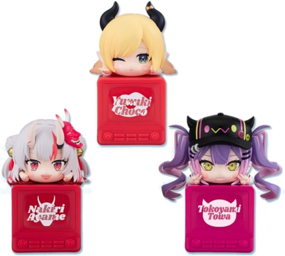 

Hololive Production Hanging Figure Vol. 10: Hyakki Ayame, Yuzuki Choco, and Tokoyami Towa (Approx. 10cm) [Set of 3] Official Goods Figure