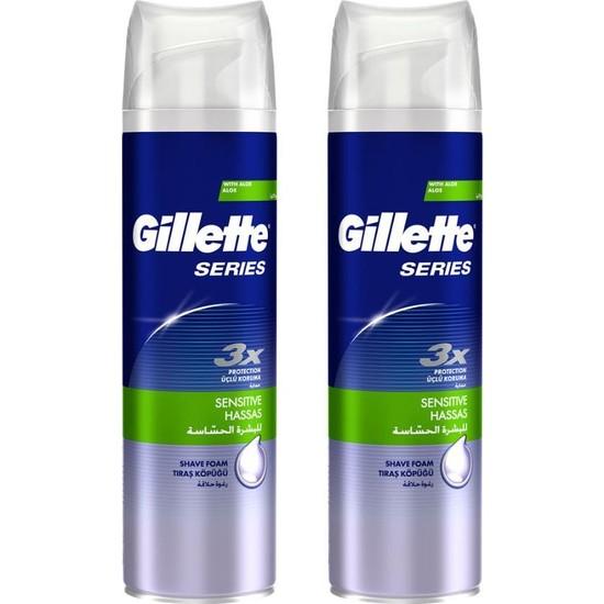 

Пена для бритья Gillette Series Sensitive 250 мл x 2 шт.