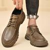 Mens Casual Shoes Leather Men Formal Business Leather Shoes High Quality Male Casual Shoes Lace Up Shoes Oxfords Flats