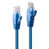 Cordon De Raccordement RJ-45 - Lindy - 2 M - UTP CAT 6 - Moulé - Bleu