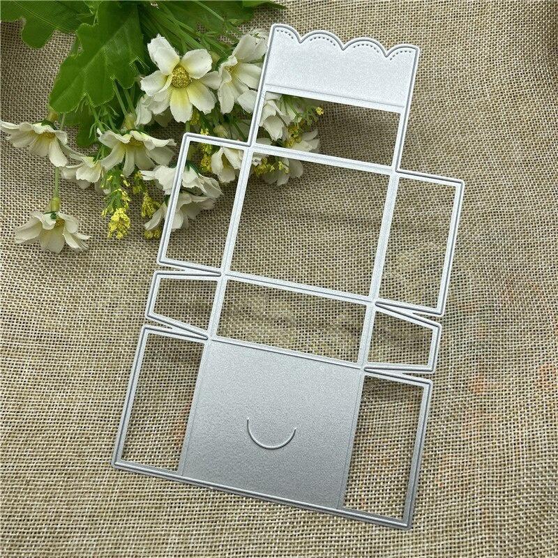 DIY Die Scrapbook Metal Etching Die Multilayer Lace Greeting Card Carbon Steel Embossing Die