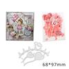 Snowflake Cutting Dies Christmas Metal Cutting Dies Stencils Die Cut for DIY Scrapbooking Album Paper Card Embossing
