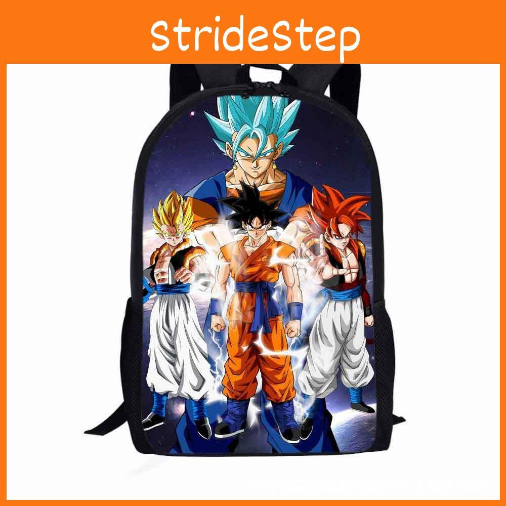 Ball Dragon Anime Cartoon Print Design Kids Backpack Elementary School Backpack