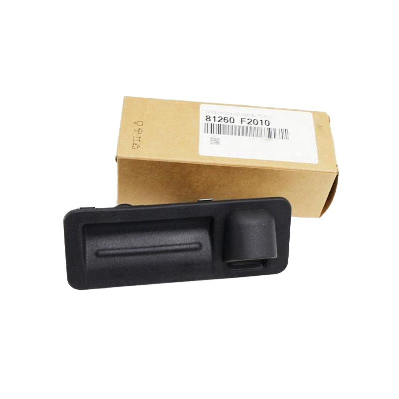 For HYUNDAI Elantra AD Rear Trunk Switch Button Handle Press Switch 81260-F2010 81260F2010 чёрный