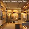 LED Sensor Cabinet Light USB Rechargeable For Living Room Bedroom Bedside Study Room Bookshelf Indoor Convenient Night Lights