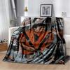Custom Pop Music Michael J-Jackson Printed Flannel Blanket , Warm Soft Cozy Blanket Flannel Livingroom Home Decor Birthday Gi