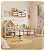 Children's Wooden Toy Storage Rack & Shelf Organizer