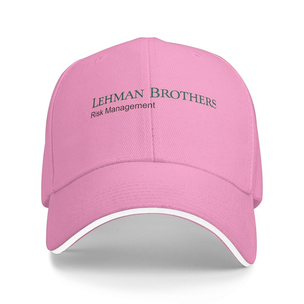 Lehman Brothers Risk Management Casual Baseball Cap  Hiking Fishing Hip Hop Hats Summer Dropshipping Men Women Y2k Snapback Cap