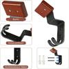 Sturdy Motorcycle Helmets and Jackets Storage Shelf Wall Display Rack with Utility Hooks for Home and Showrooms Use 2pcs