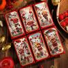 6pcs Traditional New Year Red Envelopes Cartoon Gifts Packing Bags  Wedding Birthday