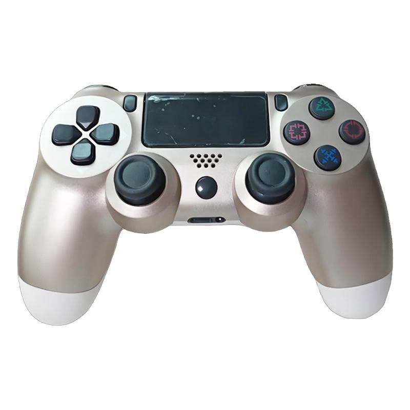 Controller Bluetooth Wireless pentru PS4 Gamepad cu Vibrații Duble și Bară Luminoasă pentru Consola PS4
