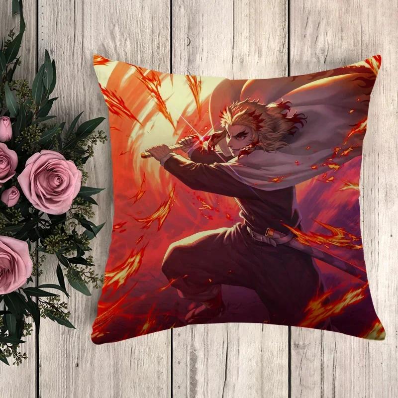 Kissen Dämonentöter Kissenbezug Luxus Herbstdeko Dekorative Kissenbezüge Bezüge für Bettkissen Sofakissen Kissenbezug