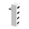 Dock de Expansão 4 em 1 Sem Latência Anti-interferência 4 USB 2.0 Consoles de Jogos Controles Hub USB para Xbox Series S