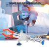 Lab Instrument Double Regulator Chemical Flask Clamp Steel Retort Stand Condenser Holder(big)