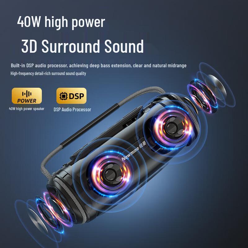 Newmine N20 Portable Bluetooth Speaker
