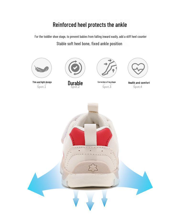 ABCkids6330 Sneakers: Autumn 2025 Velcro Shoes for Boys & Girls, Small/Medium Casual Style