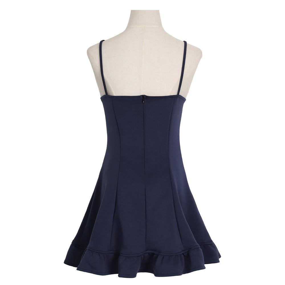 ONE PIECE Nicole Robin Costume Suspender Dress Halloween