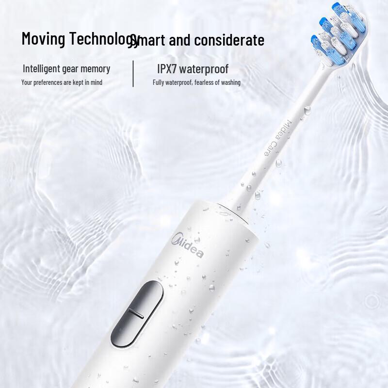 Midea S1PX Sonic Electric Toothbrush Dual Pack