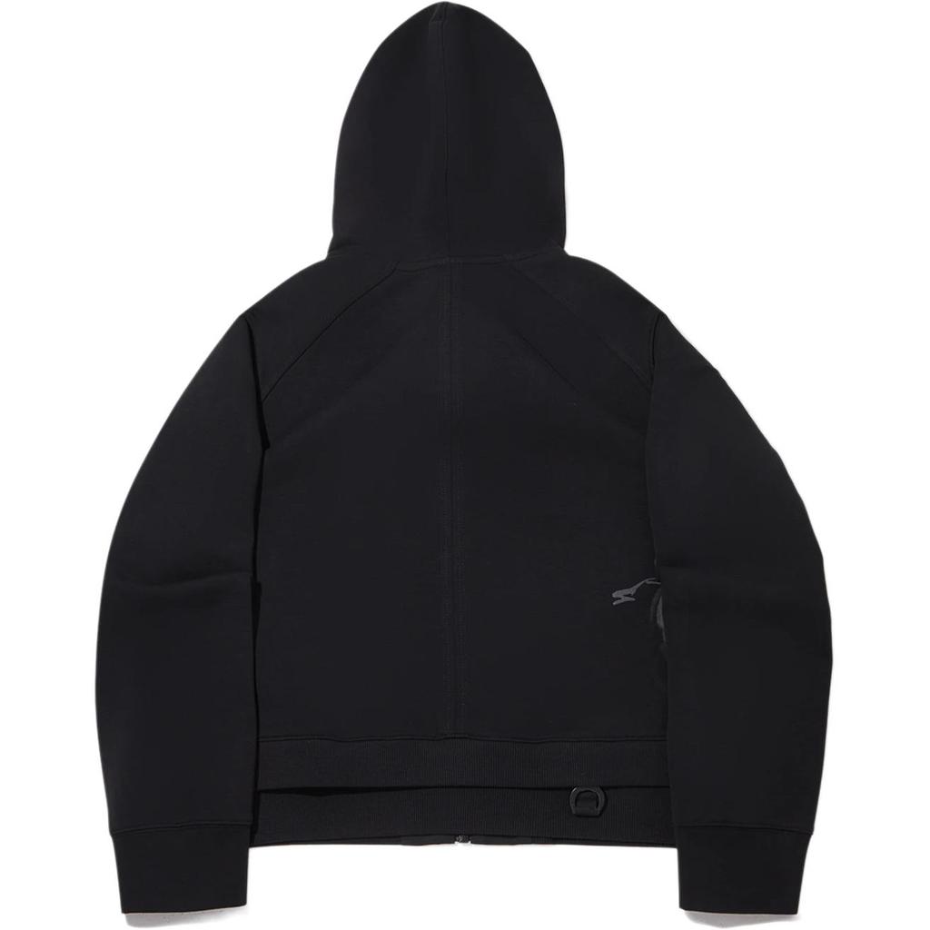 Li Ning Kung Fu Series Hooded Soft Zipper Loose Versatile Windproof Sports Jacket Women jackets AFDW276-2
