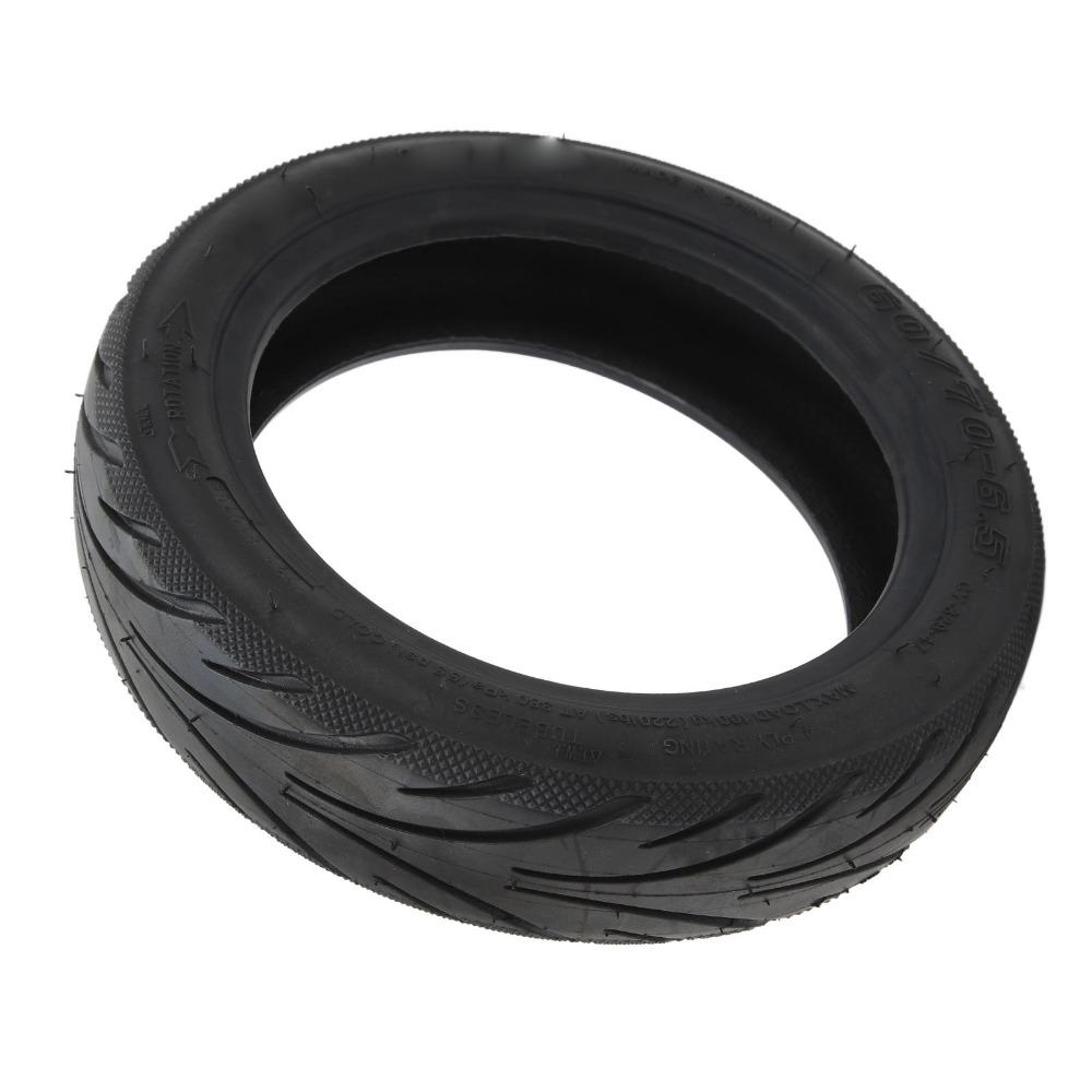 10 Inch Electric Scooter Tire 60/70-6.5 Tubeless Tire Durable Vacuum Tire  Replacement Parts