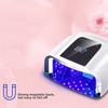 96W Mirror Reflective Bottom Nail Lamp Gel Polish Dryer Manicure Machine UV Light for Nails Professional Nail UV LED Lamp