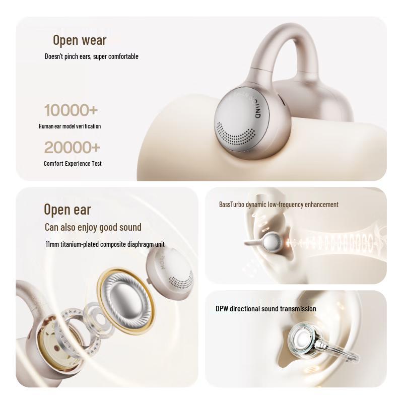 Edifier 2025 Tap-Clip Sports Bluetooth Earphones