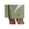 Adidas Fustl Shorts Color Block Sports Versatile Fashion Casual Shorts Men Shorts Tent-Green JI6631
