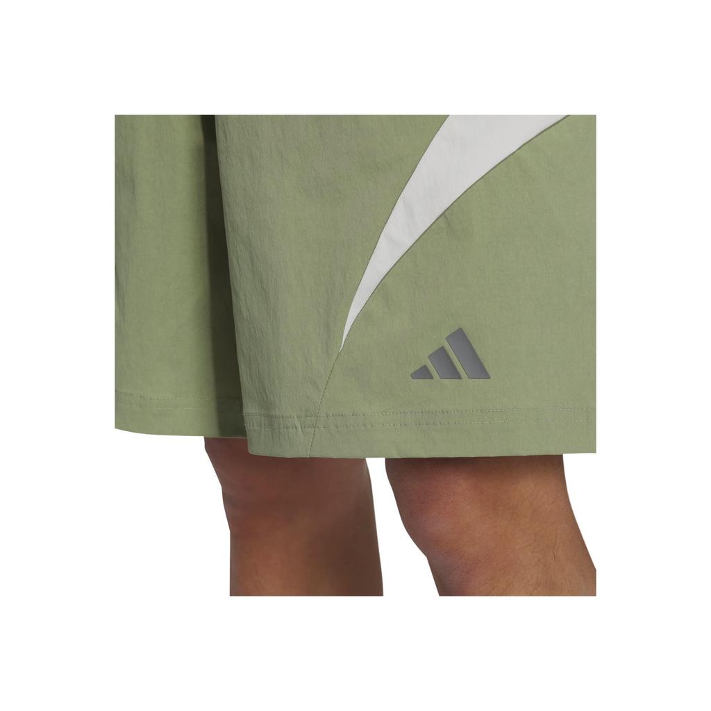 Adidas Fustl Shorts Color Block Sports Versatile Fashion Casual Shorts Men Shorts Tent-Green JI6631