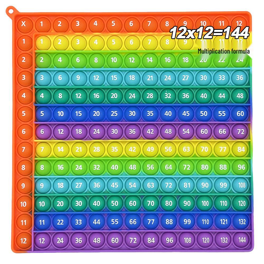Macaron Multiplication & Addition Practice Board: Educational Math Toy