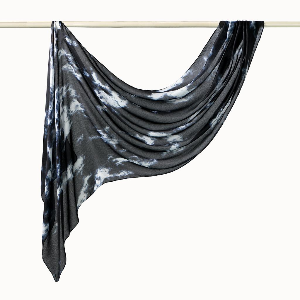 Fashion Printed Watercolor Modal Hijab Scarf For Woman Muslim Digital Printing Shawls Turban Ramadan Headscarf Scarves 170*70Cm