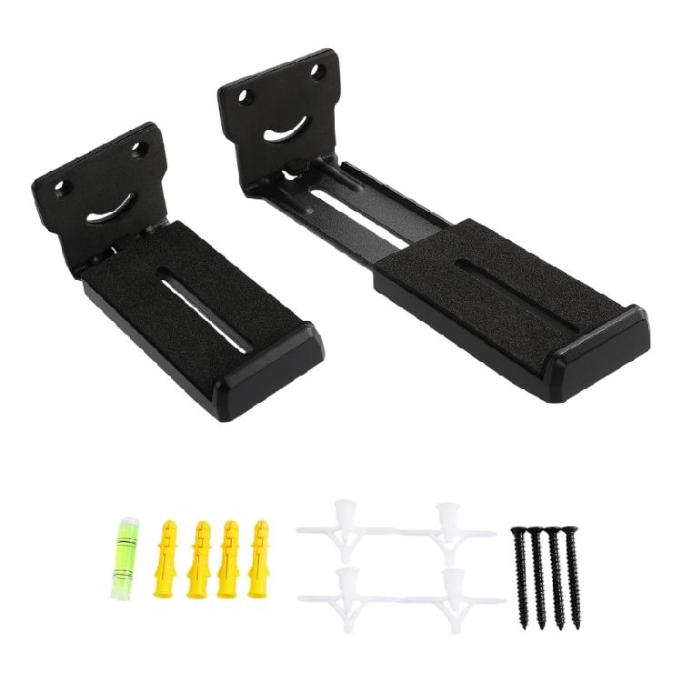 Universal Metal Soundbar Mount With Wide Compatibility Ranges From 10.4cm To 18.5cm For Clean Setups