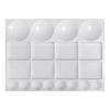 Studio Plastic Palettes 20 Well Layouts For Color Blending Easy Clean Surfaces Portable Art Equipment