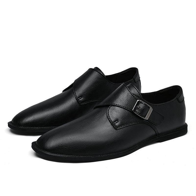 Fashion Plus Size Minimalist luxury British style Leisure Business Office adult Casual Versatile leather shoes 38-47 Hot sellin New