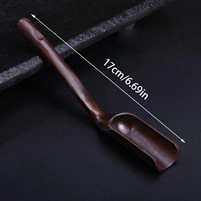 High Quality Portable Tea Scoop Natural Bamboo Spoon Accessories Teaspoon Chinese Retro Style Kongfu Tea Delicate Tea Shovel