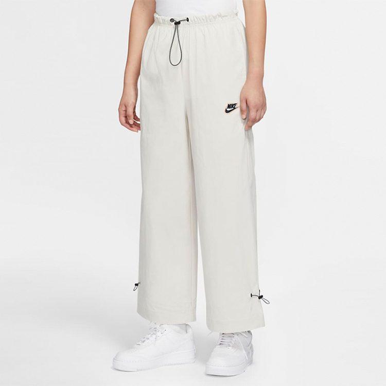 Nike Wide Leg Casual Pants Women's Light Bone CU5980-072