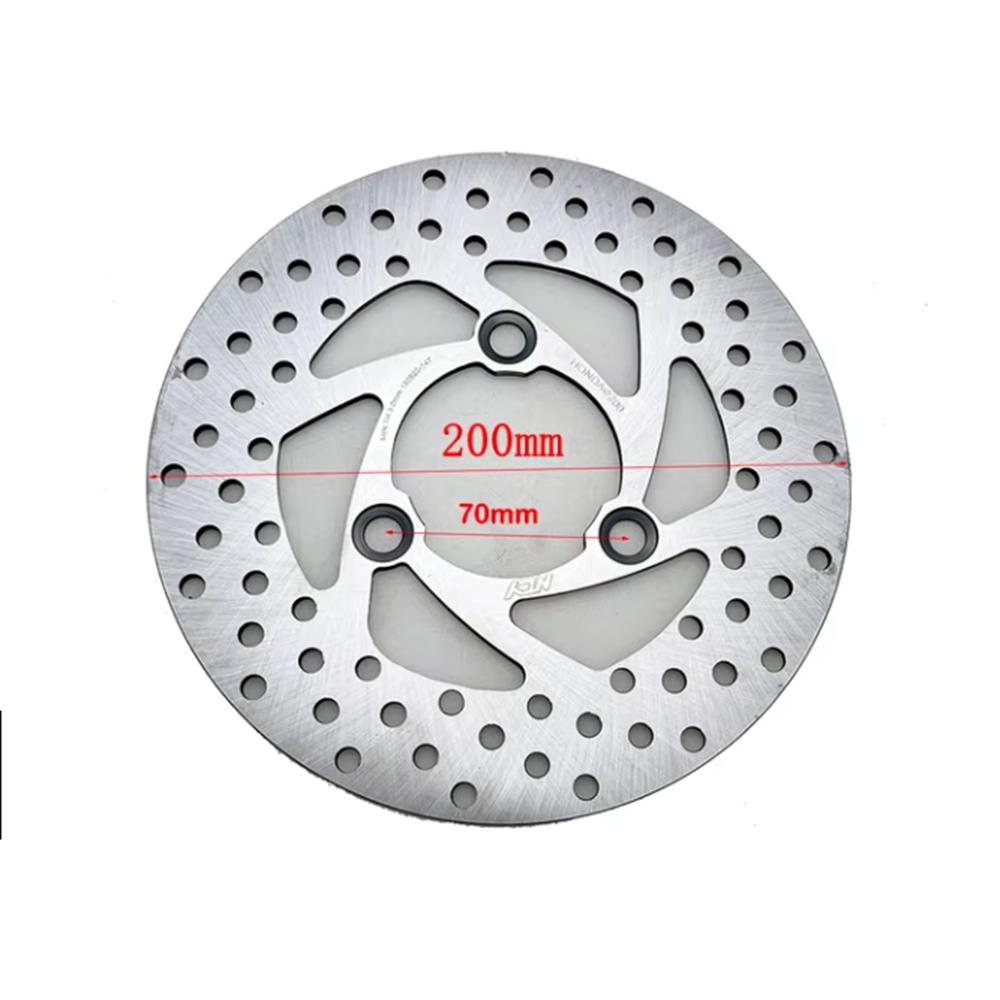 Universal 200mm 220mm 7.0 Pitch Stainless Steel Motorcycle Scooter Brake Front Rear Disc Disks For Yamaha Honda Kawasaki Suzuki