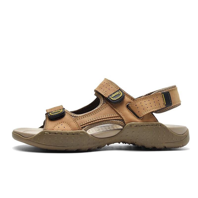 JEEPJX8671 Men s Outdoor Water Hiking Sandals 41 коричневый