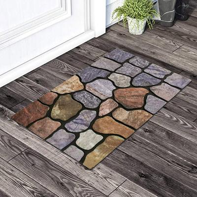 Outdoor Welcome Mat At The Front Door Entrance Non Slip Rubber Doormat Heavy Doormat Shoes Scraper Indoor Low-key Floor Mat