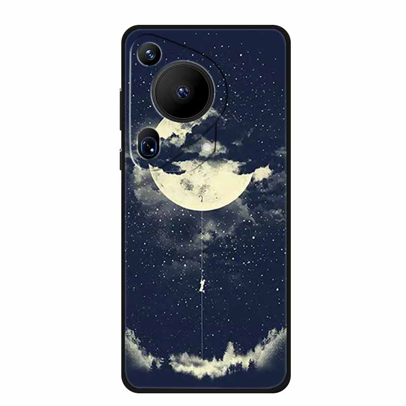 For Huawei Pura 70 Pro Ultra Case Pura70 Pro Black Silicone Soft Back Cover Case For Huawei Pura 80 Pro Ultra Phone Case Pura80