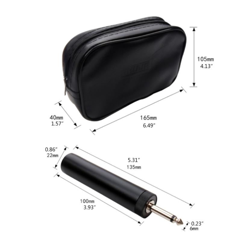 Clip-On Instrument Microphone Condenser Mic for Sax, Clarinet, Trumpet