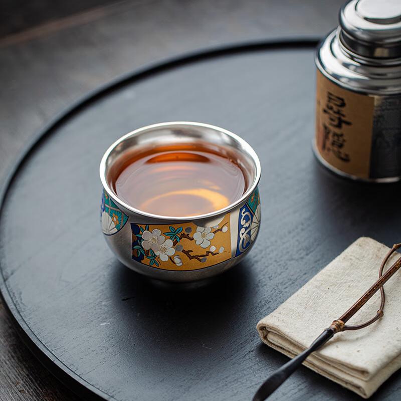 Chaxun Gilded Ceramic Tea Master Cup