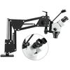 Micro Inlaid Mirror Multi-directional Micro-setting Microscope 76mm Lens Spring Bracket Jewelry Tools 7X-4.5X