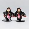 Anime Demon Slayer Kimetsu no Yaiba figure Kamado Tanjirou Action Figure Agatsuma Zenitsu Nezuko Warrior PVC Model Toys